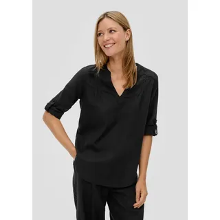 s.Oliver Leinenbluse mit 3/4-Arm und Tunika-Ausschnitt (2144554)