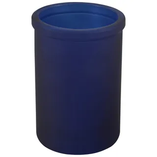 Spirella Zahnputzbecher Zahnbürstenhalter Yoko 7,5x10,5 cm Glas Blau