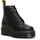 Unisex Kinder Bovver Boots, Schwarz, 43