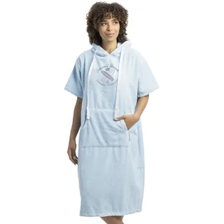 HOMELEVEL Badeponcho Unisex - Surf Poncho aus 100% Baumwolle - Handtuch für Erwachsene - Bademantel für Damen und Herren - Badetuch mit Kapuze