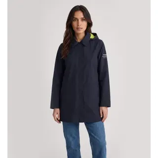ECOALF für Damen. MCWGAJKTORME0435W26-161 Sturmjacke Marineblau (S), Lässig, Recyceltes Polyester