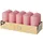 Stumpenkerzen 90 mm 10 St. rosa