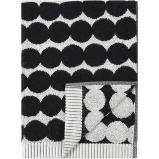 Marimekko Räsymatto Handtuch 50 x 70 cm schwarz/weiß
