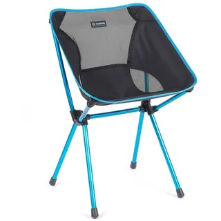 Helinox Campingstuhl Café Schwarz/Cyan Blue