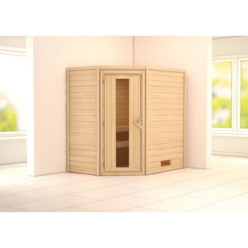 Bild von Sauna Svea ohne Ofen beige