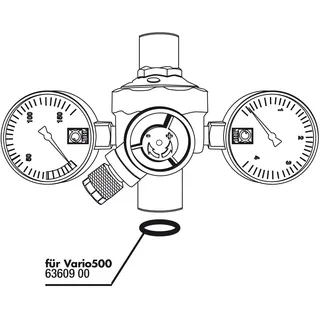 JBL M139008 O-Ring F. Pressure Reducer Co2 Vario 500 2Pcs, 1000 g