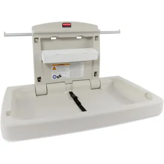 Rubbermaid Commercial Products Baby-Wickelstation – Horizontal | Wandmontage, Klappbar | 84,5 × 54,6 × 10,2 cm