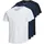 BASIC TEE schwarz/weiß L