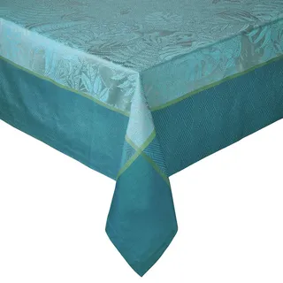 Butlers Tischdecke Green House , Blau , Textil , 160x250 cm , Heimtextilien, Wohntextilien, Tischwäsche, Tischdecken
