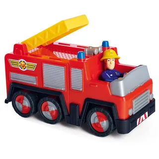 Simba Feuerwehrmann Sam Jupiter mit Sam Figur 7cm, Spielzeugauto 17cm, ab 3 Jahren