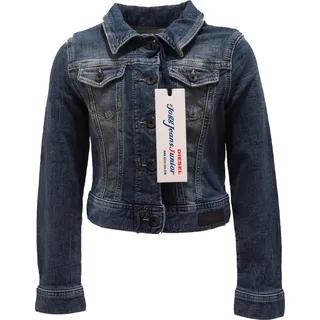 0837T giubbotto jeans bimba girl DIESEL blu denim jacket - Blau