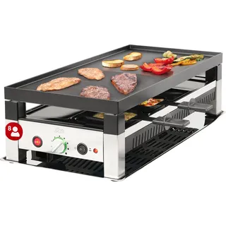 Solis S0180, Schwarz, Aluminium, Rechteckig, Tasten, 280 x 570 mm, 2 Zone(n) - Schwarz