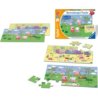 Ravensburger tiptoi Puzzle für kleine Entdecker: Peppa Pig 00163