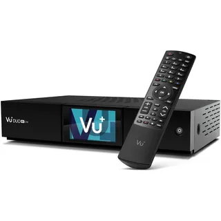 VU+ Duo 4K Lite UHD Receiver: 1x DVB-S2X FBC Twin Tuner, Linux 1TB SSD | Linux Sat-Receiver mit einem DVB-S2X FBC Twin Tuner und 1TB SSD für paralleles Fernsehen und Aufnehmen
