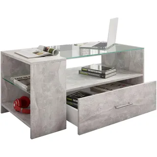 VCM Tindala Grau Holz 100 x 45 x 50 cm