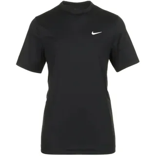 Nike Dri-FIT UV Hyverse kurzarm Fitnessshirt Herren 010 black/white L