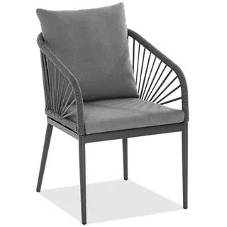 Niehoff Pino Gartensessel 56 x 63 x 87 cm hellgrau