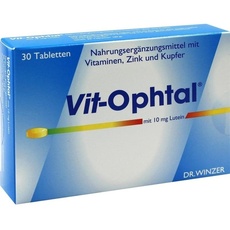 Bild Vit-Ophtal mit 10 mg Lutein Tabletten 30 St.