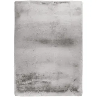 Kayoom Subb 925 Fellteppich 80 x 150 cm Grau/Silber