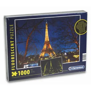 Clementoni 97241 - Puzzle - Paris (fluoreszierend, 1000 Teile)