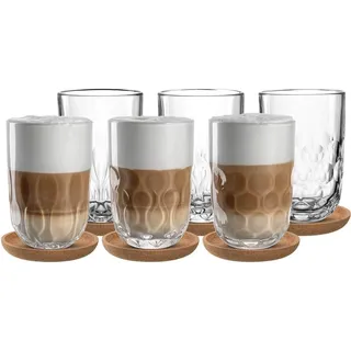 LEONARDO Latte Macchiato Glas 0,39 l 6-tlg.