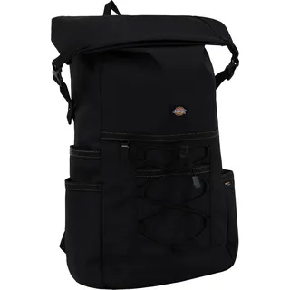 Dickies Ashville Utility Roll Top Rucksack Schwarz