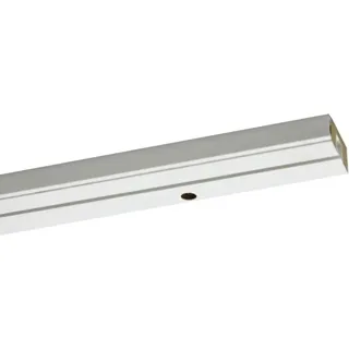 Gardinia Vorhangschiene 1-läufig GE1 Weiß 250 cm