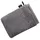 Vegan Life Waschhandschuh 16 x 22 cm dunkelgrau