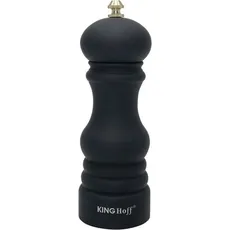 Kinghoff PEPPER SALT MILL KINGHOFF KH-1465, Pfeffermühle + Salzmühle, Silber