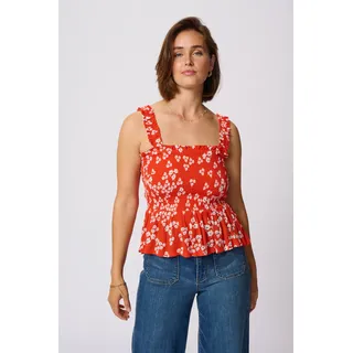 Kaffe Ärmellose Bluse KAamber Rot 46