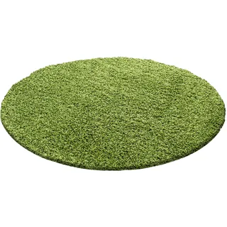 Ayyildiz Teppiche Hochflor-Teppich »Life Shaggy 1500«, rund, 30 mm Höhe, auch in rechteckig, Wohnzimmer, Langflor, große Farbauswahl,