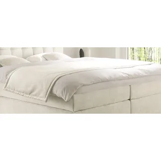 HAPO Tagesdecke 260 x 70 cm Cremeweiß