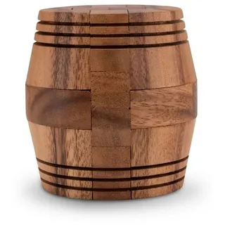 Logoplay Barrel - Fass - 3D Puzzle - Knobelspiel aus 12 Teilen aus Samena-Holz
