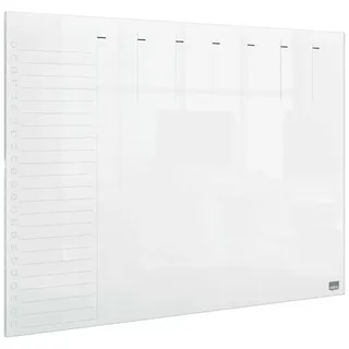 Nobo A3 Mini Acryl Whiteboard Planer - Clear - One Size