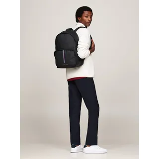 Tommy Hilfiger TH Corp Dome Backpack Black