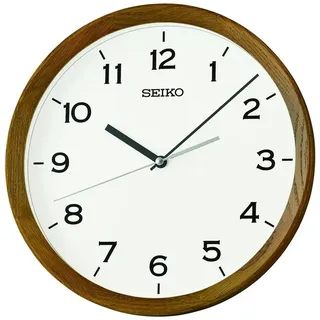 Seiko QXA853B Wanduhr Classic Eiche Braun