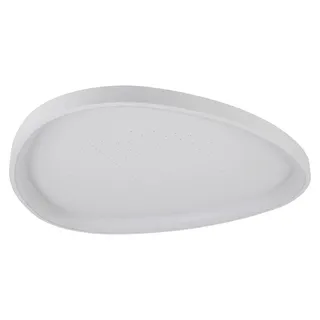Näve LED Deckenleuchte Argesa Weiß 42x42cm 18W 800lm CCT 3000K-6500K Dimmbar mit Fernbedienung - Weiß