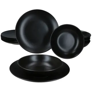 Mambocat Panther Tafelservice 12-tlg. schwarz