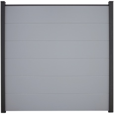 Bild BasicLine Stecksystem Komplettset Silbergrau 180 x 180 cm