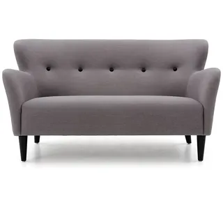2-Sitzer Sofa Happy grau, 81x150x82 cm