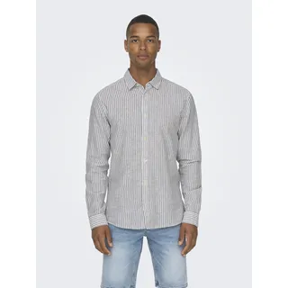 Only & Sons Kurzarmhemd Blau XXL
