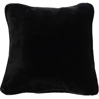 Gözze Premium Cashmere-Feeling Kissen 50 x 50 cm Schwarz