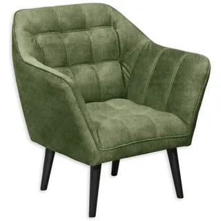 ed exciting design Sessel Max Polyester 84 x 87 x 70 cm Grün