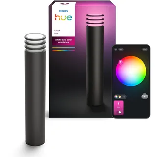 Philips Laterne LED 1.100 lm schwarz