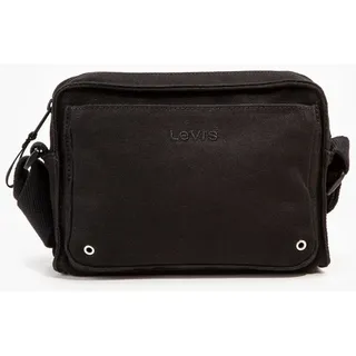 Levi's Herren Zip Crossbody Bag, Regular Black