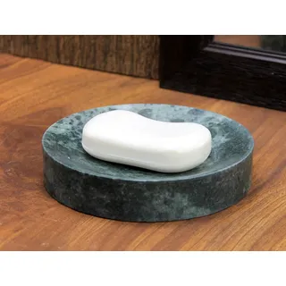 KLEO Seifenhalter aus Naturmarmor, Stein, Seifenhalter, Badzubehör für Badezimmer, Wanne oder Waschbecken,...