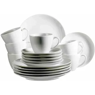 Mäser Barca Kaffeeservice 18-tlg. weiß/unifarben