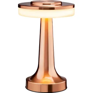 Max excell, Kabellose LED-Touch-Tischlampe mit 3 einstellbaren Helligkeiten, Rosegold - Rosa