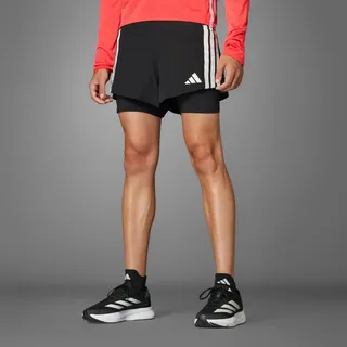 adidas Adizero 2in1 Gel Pocket Kurze Hose - Black - S
