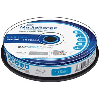 MediaRange BD-R bedruckbar